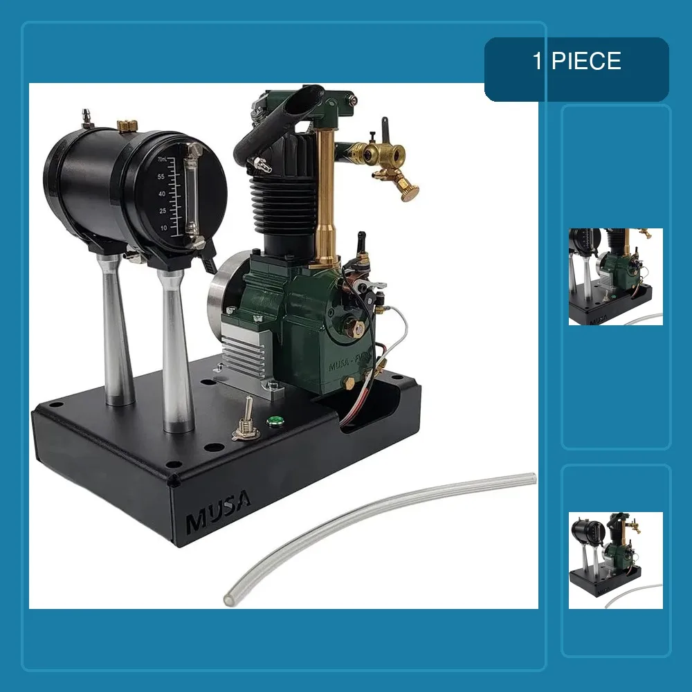 MUSA FV1A KW-OHV 7cc Air-cooled OHV Four-stroke Single-cylinder Engine Model Experiment Toy Adults Men Gift