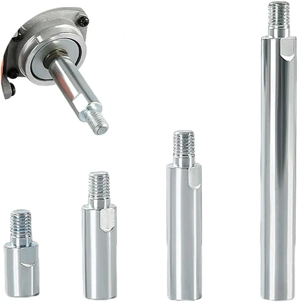 40-140mm Angle Grinder Extension Rod M10 Thread Polishing Machine Adapter Lever for 100 Type Angle Grinder Polisher Accessories