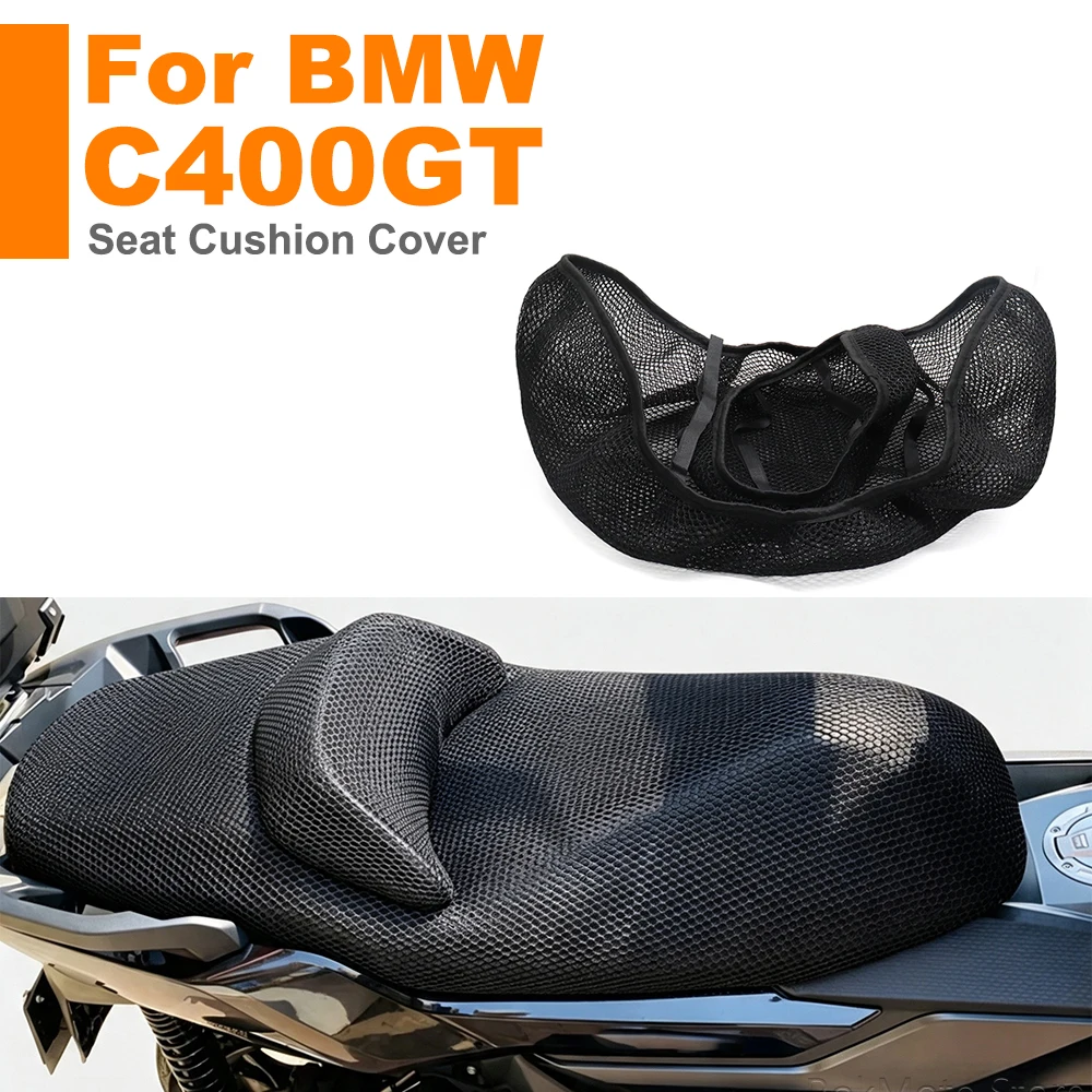 For BMW C400GT C400 GT C 400GT Motorcycle Accessories Seat Cushion Cover Protecting Seat Cover Breathable Comfortable Non-Slip