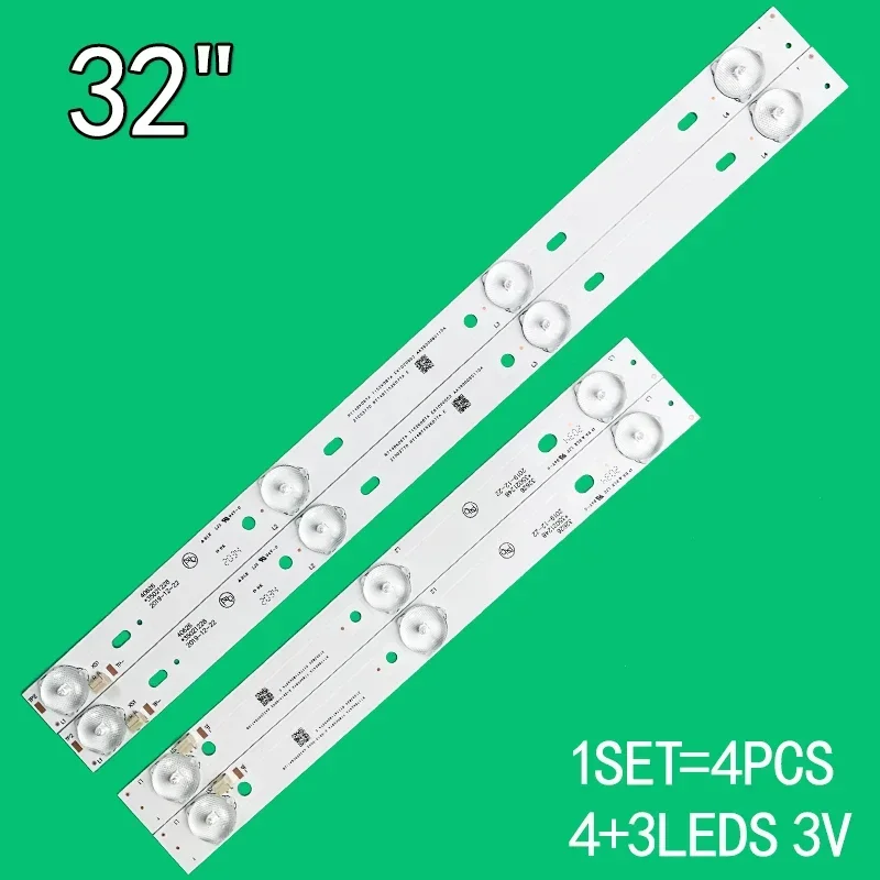 3LED&4LED 3V DLA listwy świetlnej Konka35021104/3502122835021099/35021248 Listwa podświetlająca 6V 4LED 335mm&3LED 230mm 40626 32626