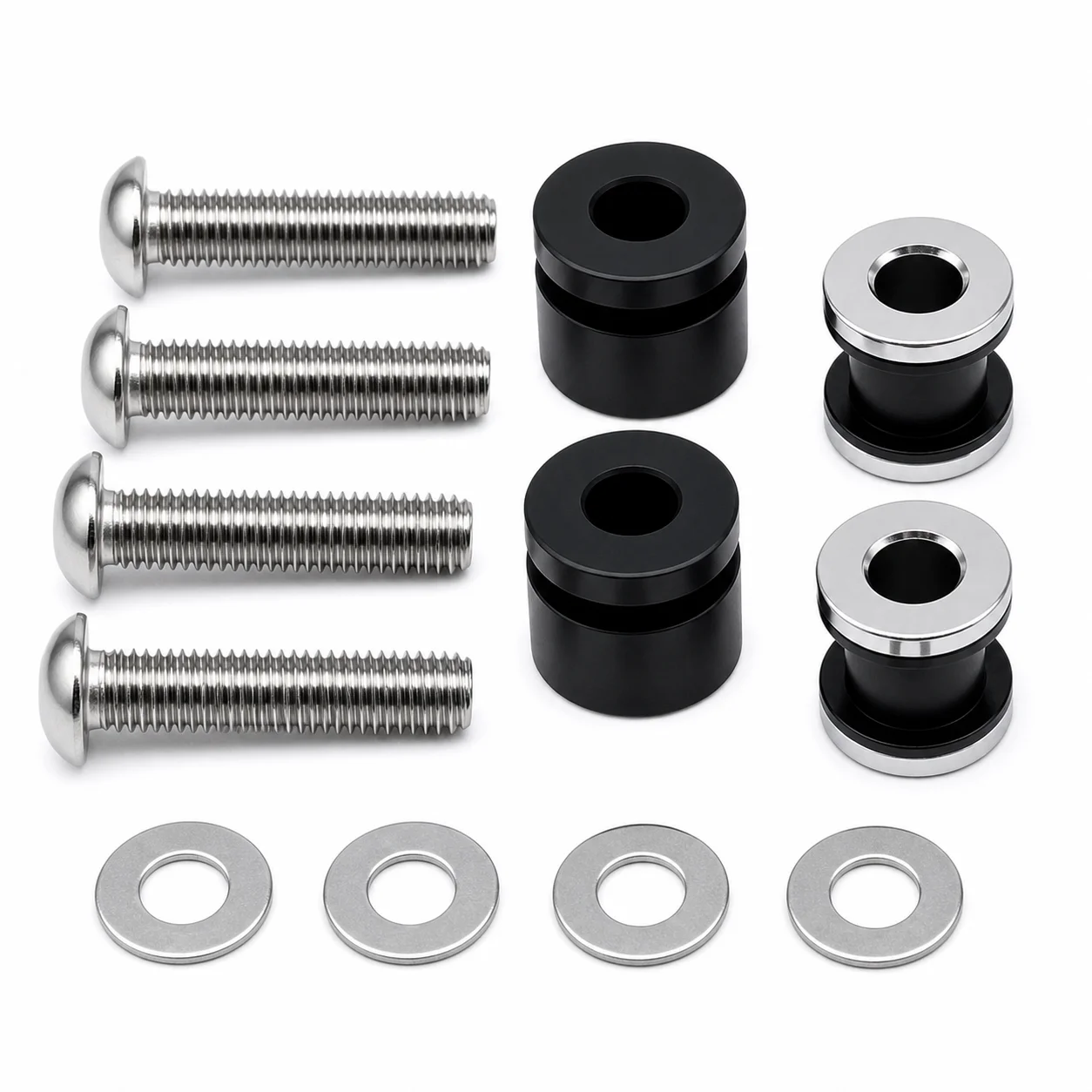 Cost-Effective Luggage Rack Docking Bolt Kit, Replacement Mount Bolts Fits Harley Fat Boy FLFB FXBR FLFBS FXBRS, Breakout 2007-2