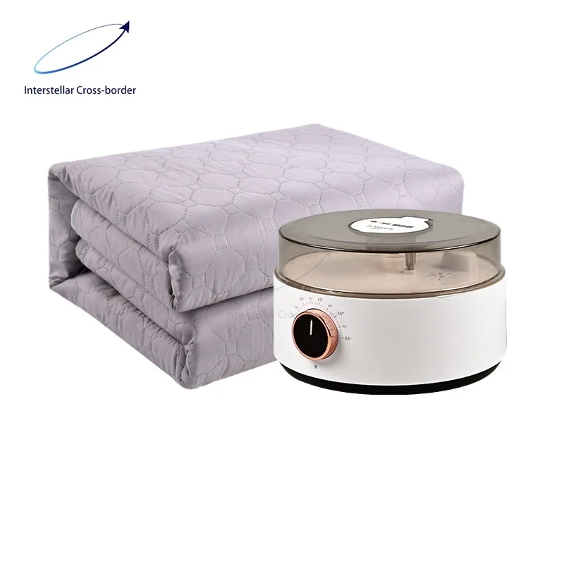 

Silent Water Circulation Heated Mattress - Constant Temp Polar Fleece Single/Double Electric Blanket Energy Saving