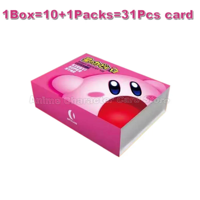 Kirby Star Card Cartoon Game Periphery Collection Super Cute Kawaii  Kirbys Cards Classic Toy Best Birthday Present For Children