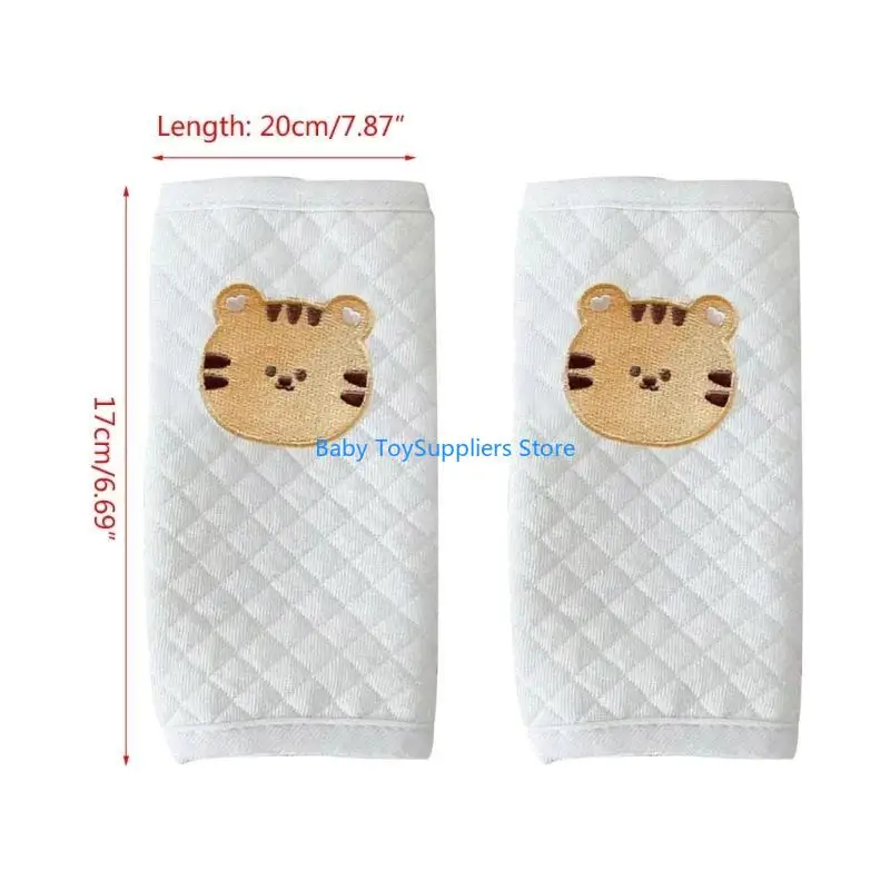 R1WF واقي حزام عربة الأطفال غطاء حماية عالمي لحزام الأمان للرضع