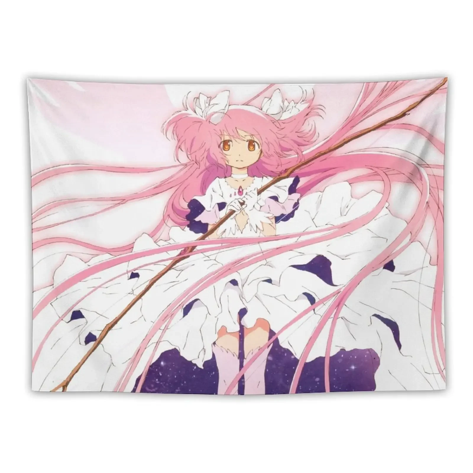 Puella Magi Madoka Magica - Kaname Madoka Tapestry Things To Decorate The Room Wall Decorations Tapestry