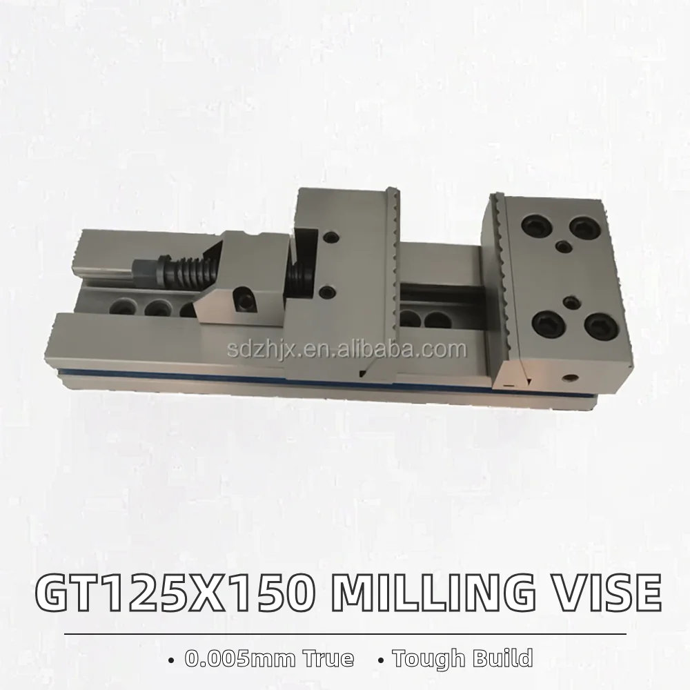 Precision Milling Utility Modular Vise GT125X150 GT150X200 GT150X300 Precision Vise for CNC Machine Center Workpiece Clamping