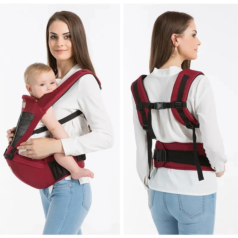 

High Quality manduca Baby Carrier Breathable Baby Backpack bebek kanguru Infant Hipseat Ergonomic Baby Sling Infant Kids Wrap