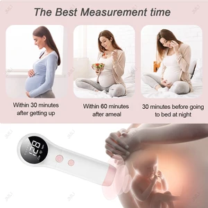 الموجات فوق الصوتية دوبلر المحمولة للنساء الحوامل ، جهاز مراقبة الحمل الإلكتروني ، سماعة الطبيب الجنينية ، للطفل الأكثر مبيعا 8 الموجات فوق الصوتية المحمولة للنساء الحوامل - No5