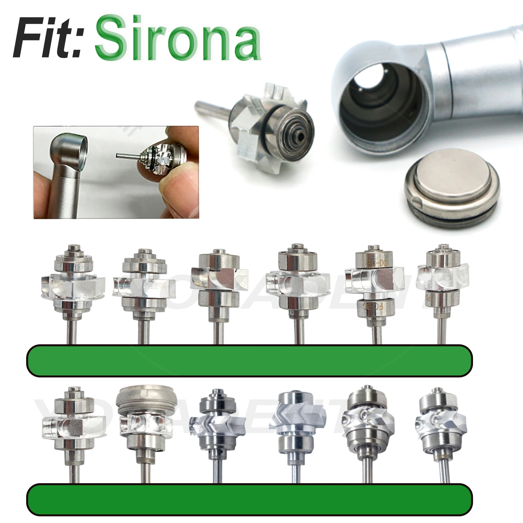 

Стоматологический турбинный ротор, воздушный картридж, подходит для Sirona T2 T3 T4, старый стиль/новый высокоскоростной наконечник, аксессуары для стоматологии