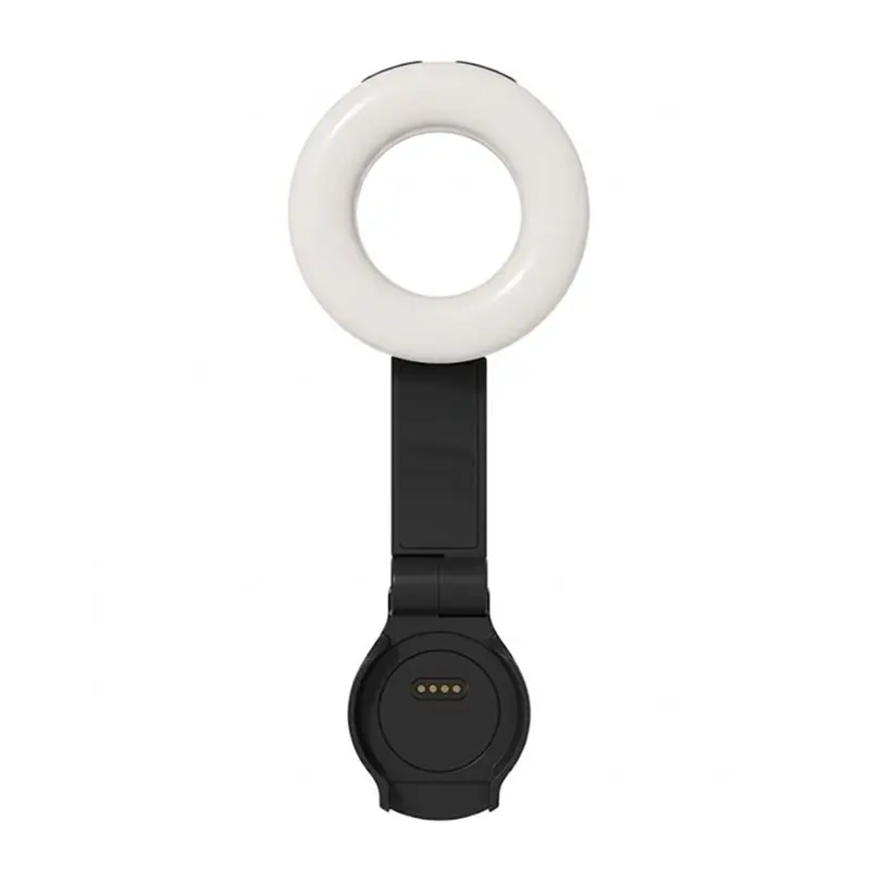 [B24B!】 LM004 Magnetic Ring Fill Light For DJI Pocket 4 Gimbal Camera Contact Ring Light 3 Color Modes Vlog Portable LED Lamp