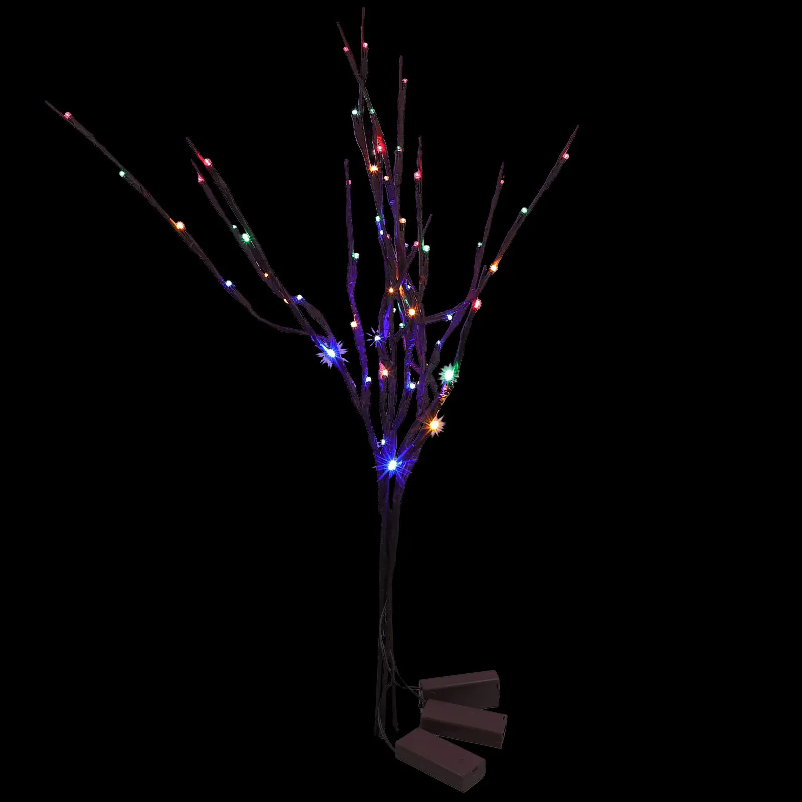 

Набор из 3 гибких светодиодных светильников в виде веток деревьев для декоративного освещения интерьера, создания романтической атмосферы в спальне или детской комнате