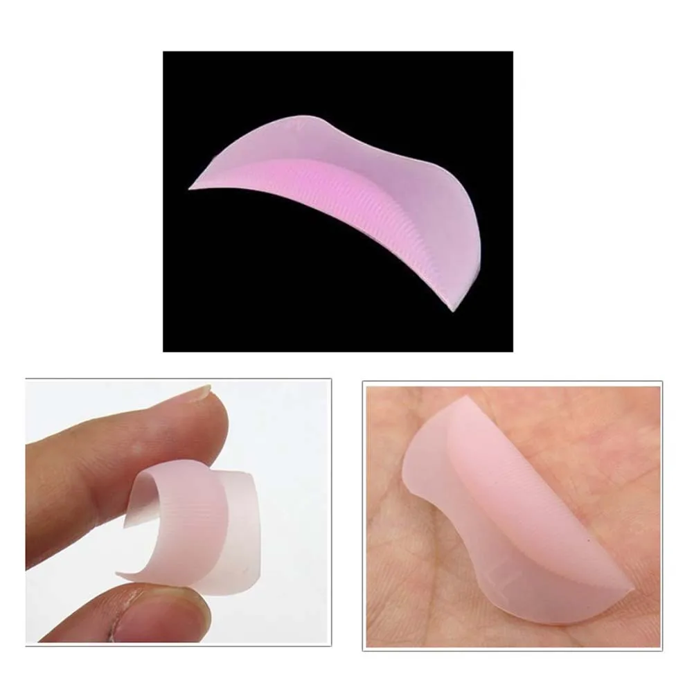 10 pz Silicone Lash Perm Pad Riutilizzabili Piegaciglia Scudo Pad Lash Lift Kit Ciglia Finte Patch Strumento di Estensione