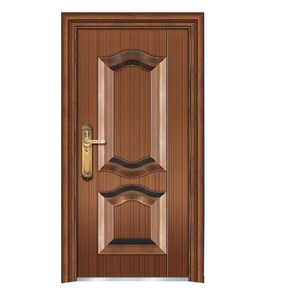 Chinese factory entrance doors for house hotel  security metal stainless steel Door