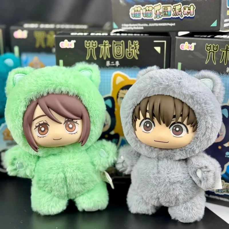 

Original Jujutsu Kaisen 2 Cat Ear Plushie Series Blind Box Mystery Box Anime Sakamoto Days Figure Decoration Collection Toy gift