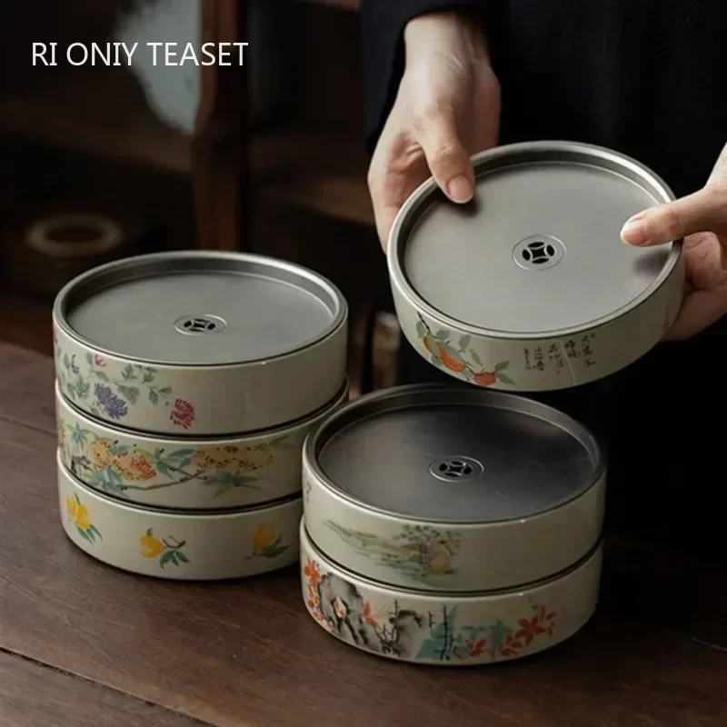 Round Ceramics Tea …