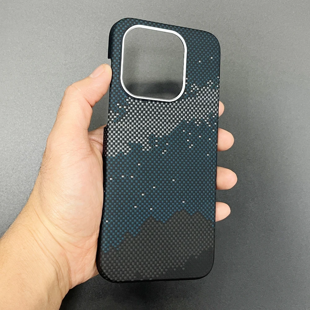 bottix Carbon Fiber Case For OnePlus 15 Magnetic Cover 1+15 Anti-scratch Hard Aramid Shockproof Shell Skin Coque Funda Colorful