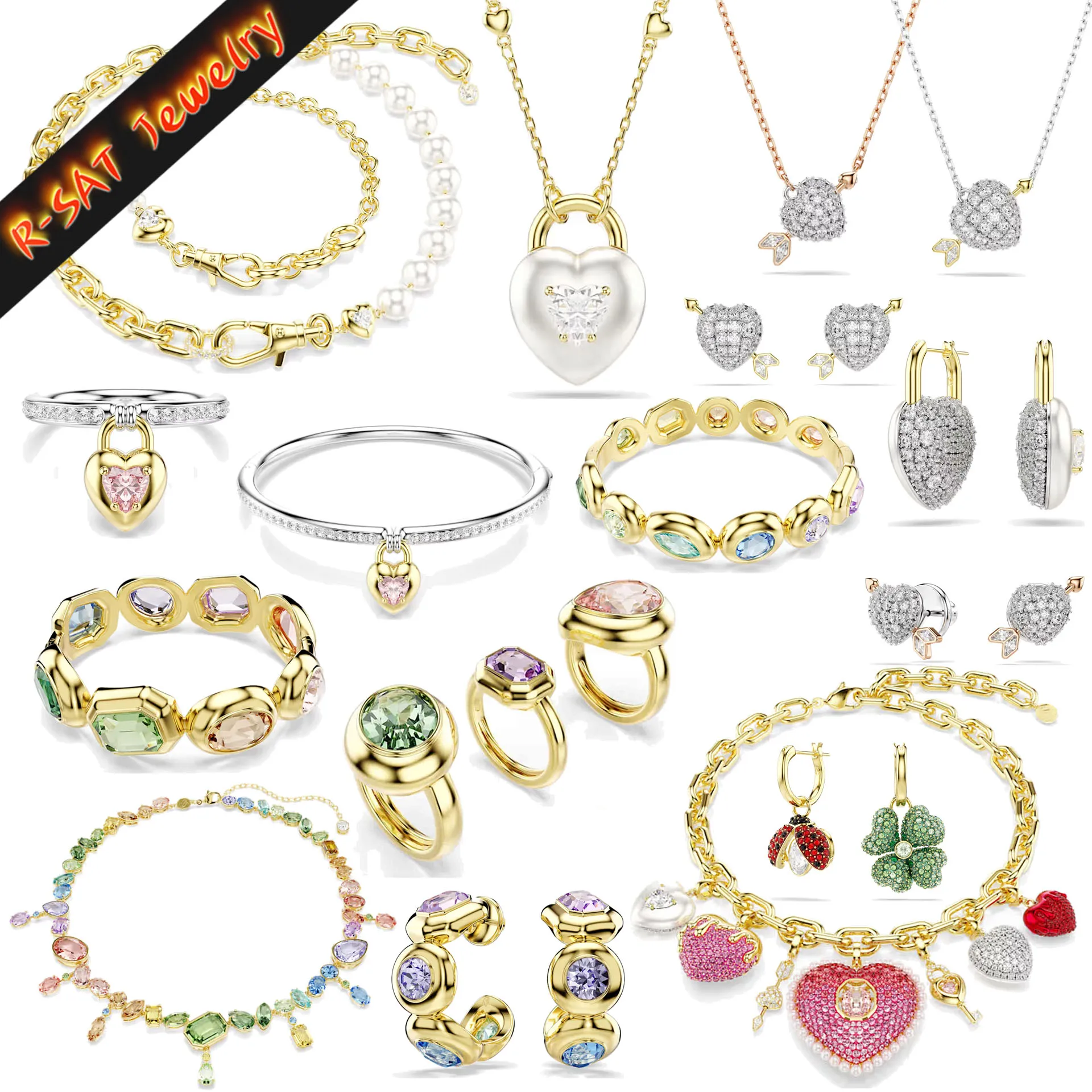 

2026 New Candy Jewelry With Tassel Necklace Bracelet for Women's Fashion, Exquisite Charm Wedding Cocktail Party Gift for Women