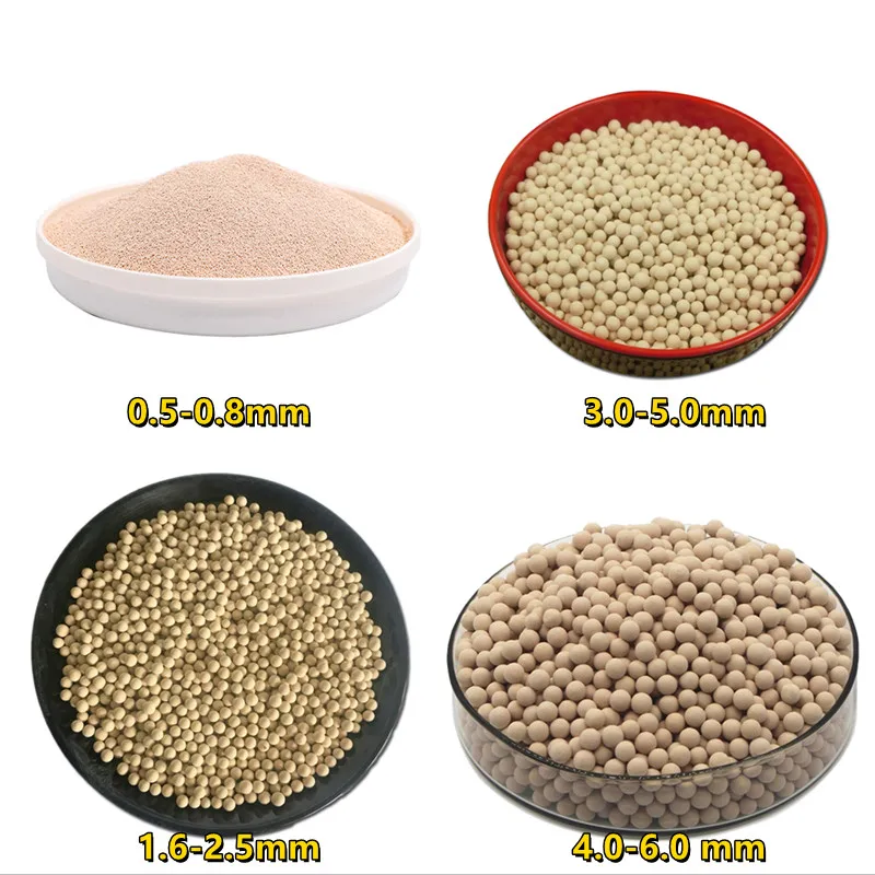 50 Gram 0.4-0.8mm Oxygen Concentrator Sphere Zeolite Molecular Sieve