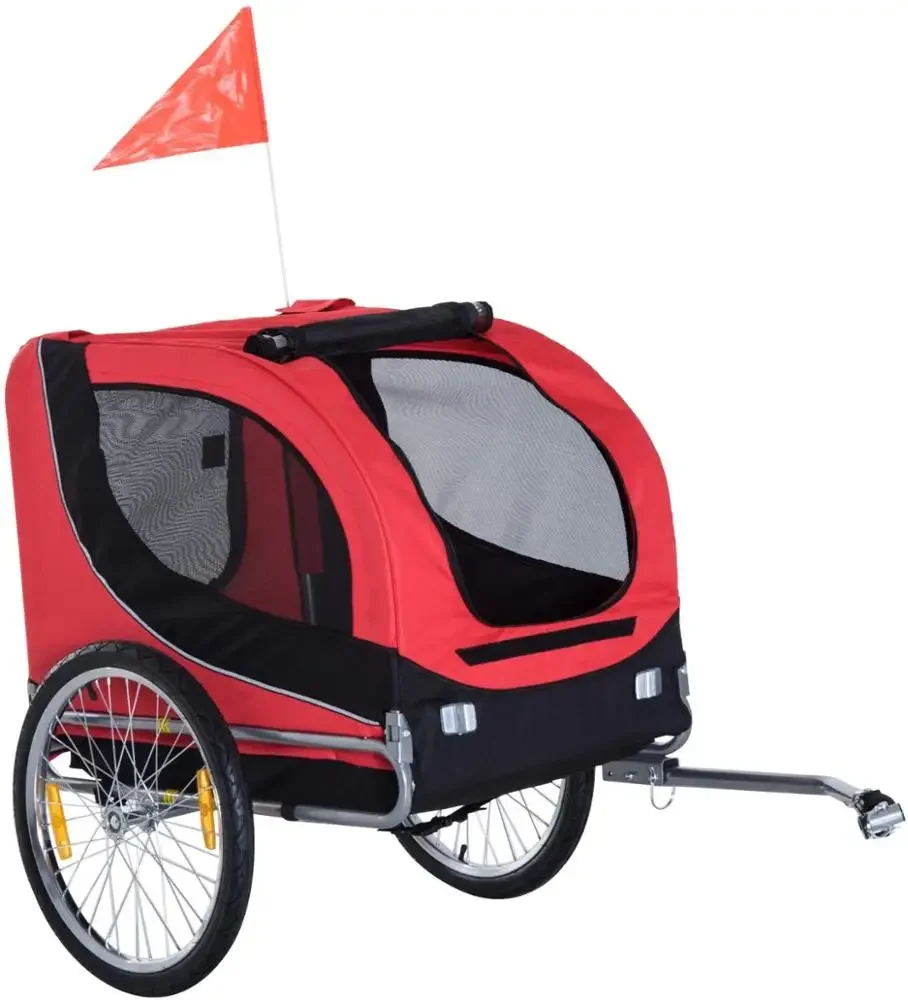 High Quality Pet Bike Trailer For Dogs Bicycle Pet Trailer