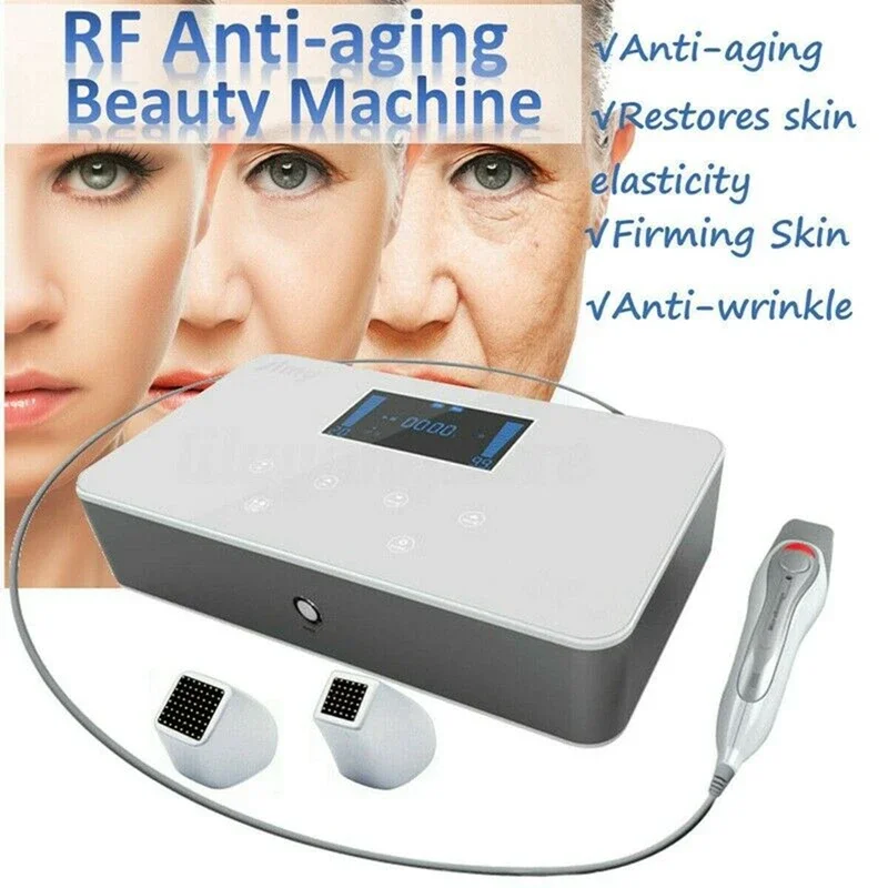 2024 New 2024 Portable Fractional Radio Frequency Machine Face Lift Wrinkle Removal Eye Bags Spot Removal