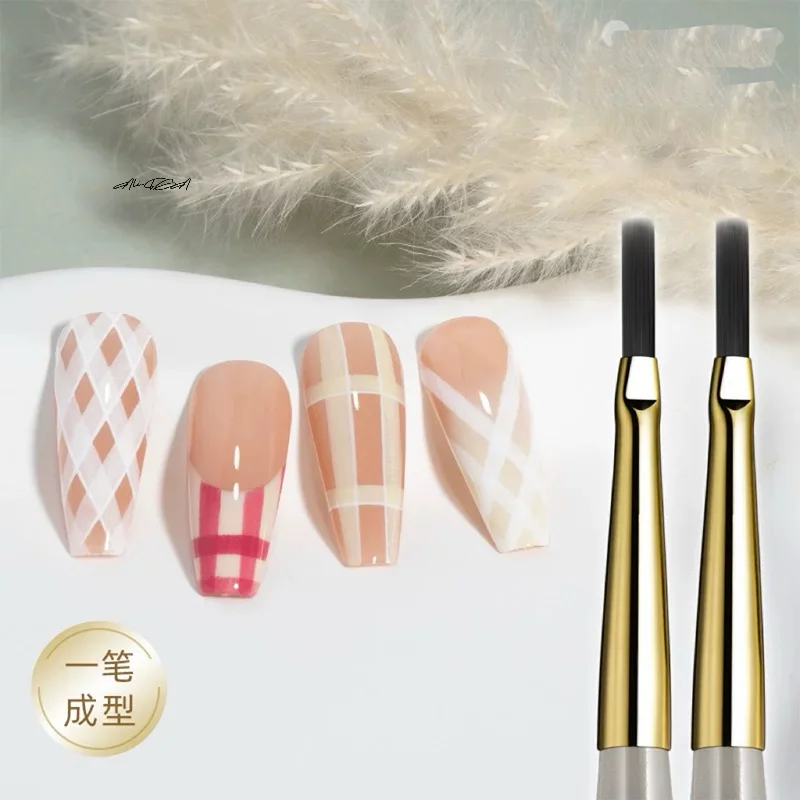DIY Nail Art Malerei Pinsel Set Acryl Linien Stift Streifen Gitter Blume Schmetterling Zeichnung Aquarell Pinsel für UV Gel Maniküre