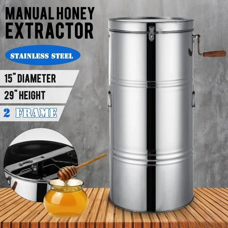 304-stainless-steel-honey-shaker-11mm-thickened-seamless-welding-honey-separator-extractor-beekeeping-tools