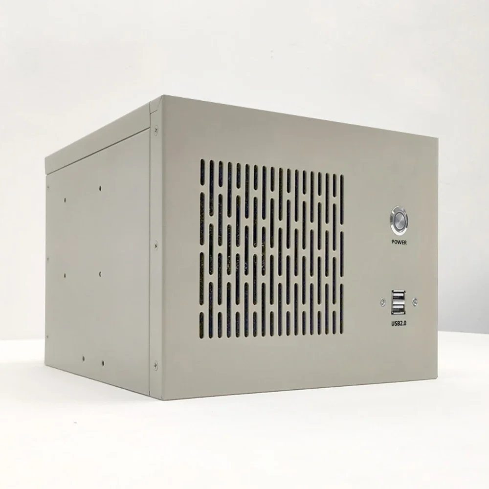 New Mini ITX Motherboard Wall Mounted Chassis Industrial Control Server Power Supply Position CNC Vision 1.2 Board Industrial Gr