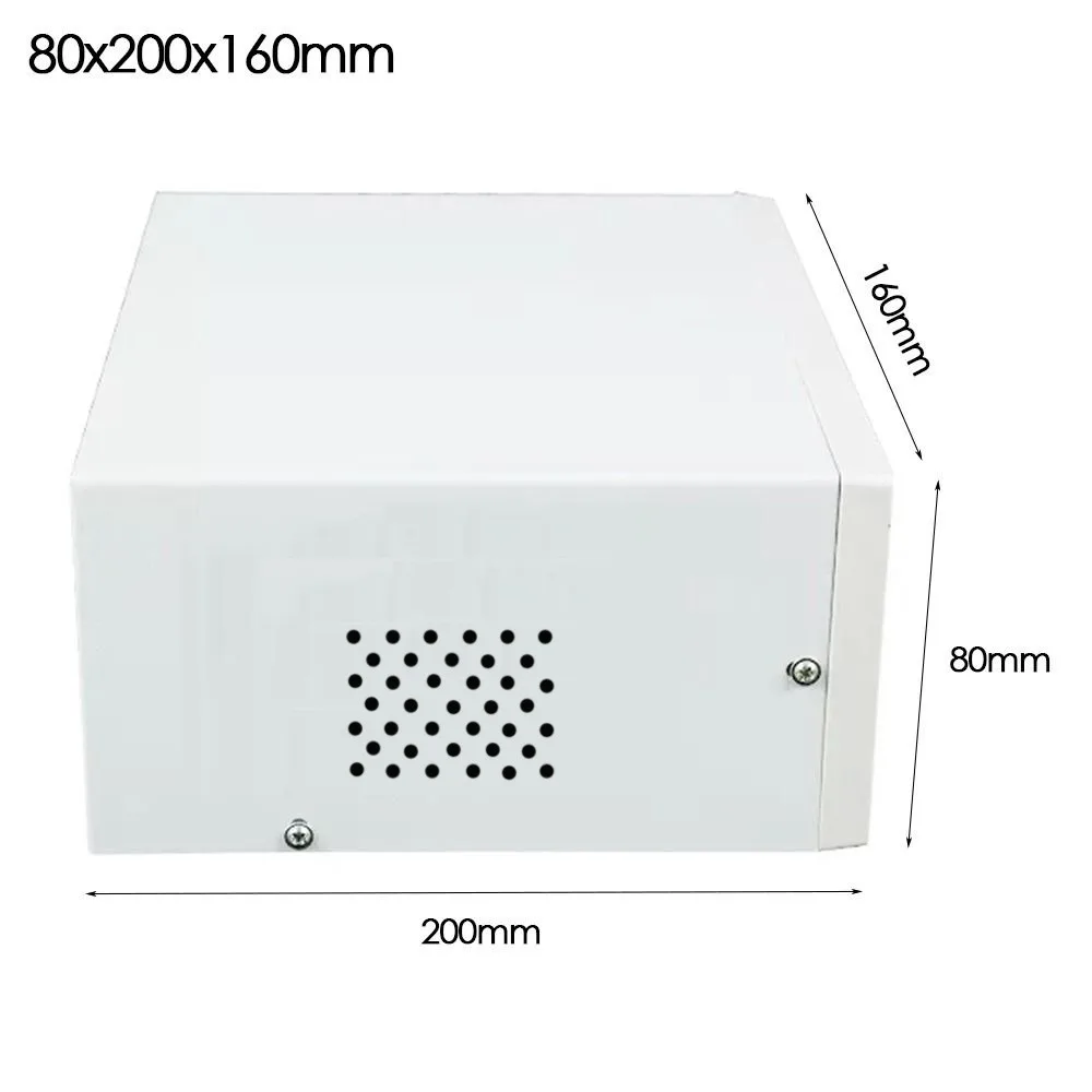 

6 Styles DIY Metal Instrument Housing Junction Box Electronics Enclosure Box Enclosure Project Case