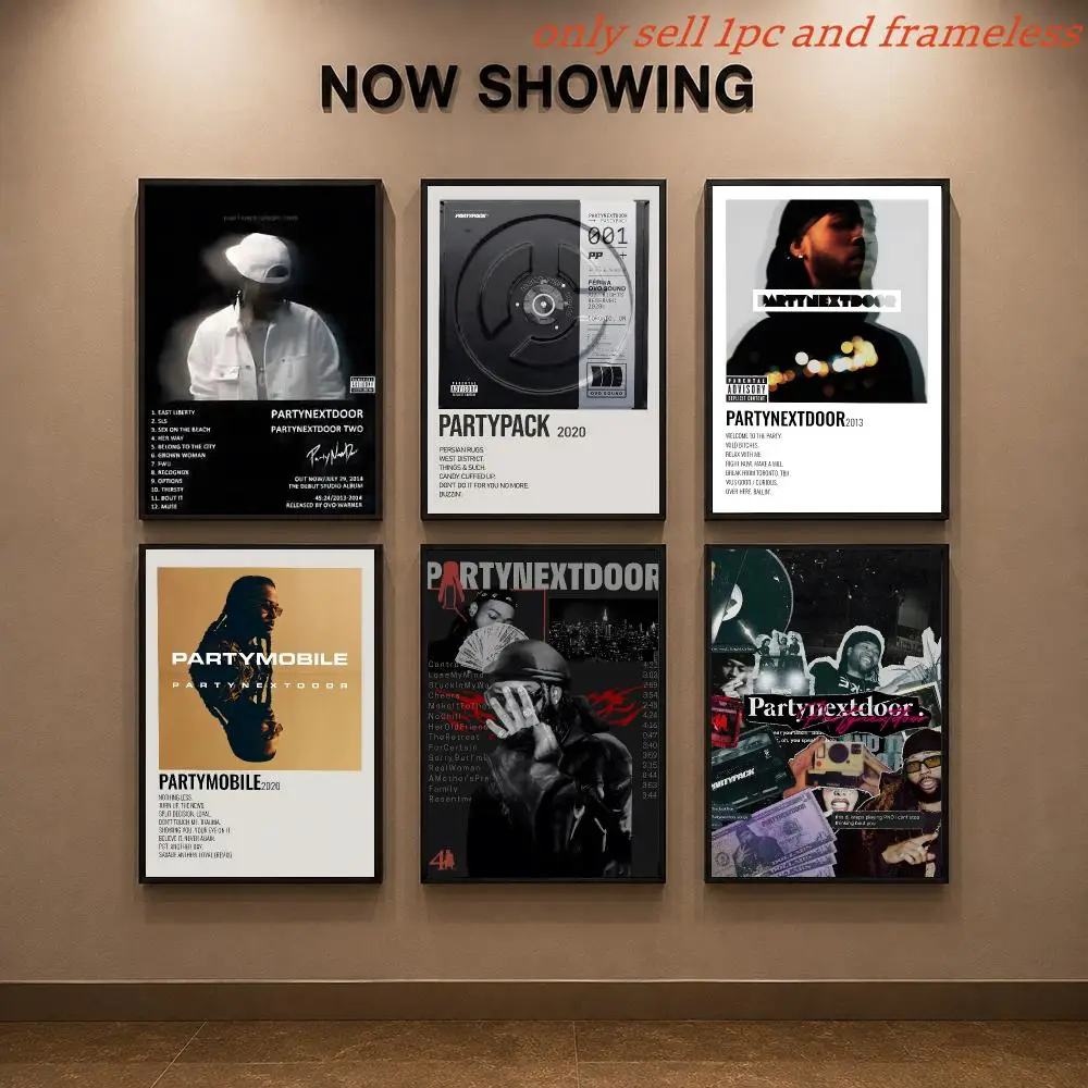 R&B Album Cover P-PARTYNEXTDOOR-S Poster Poster Gallery Prints Home Decoration Painting Living Room