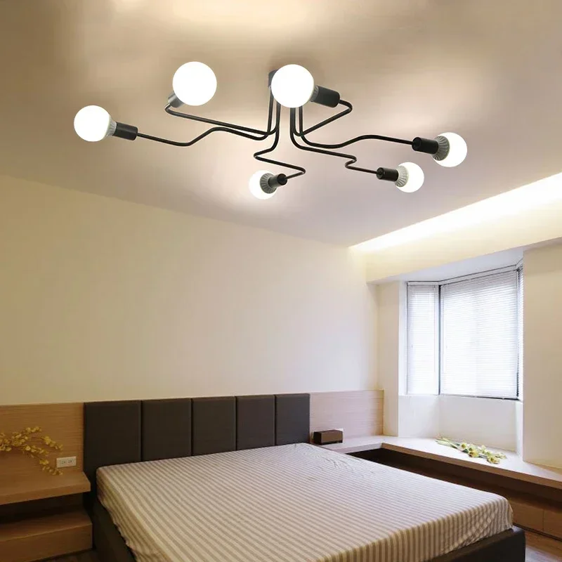 

Creative Home Lighting Fixtures Modern LED Ceiling Chandelier Lighting Living Room Bedroom Chandeliers AC110V/220V