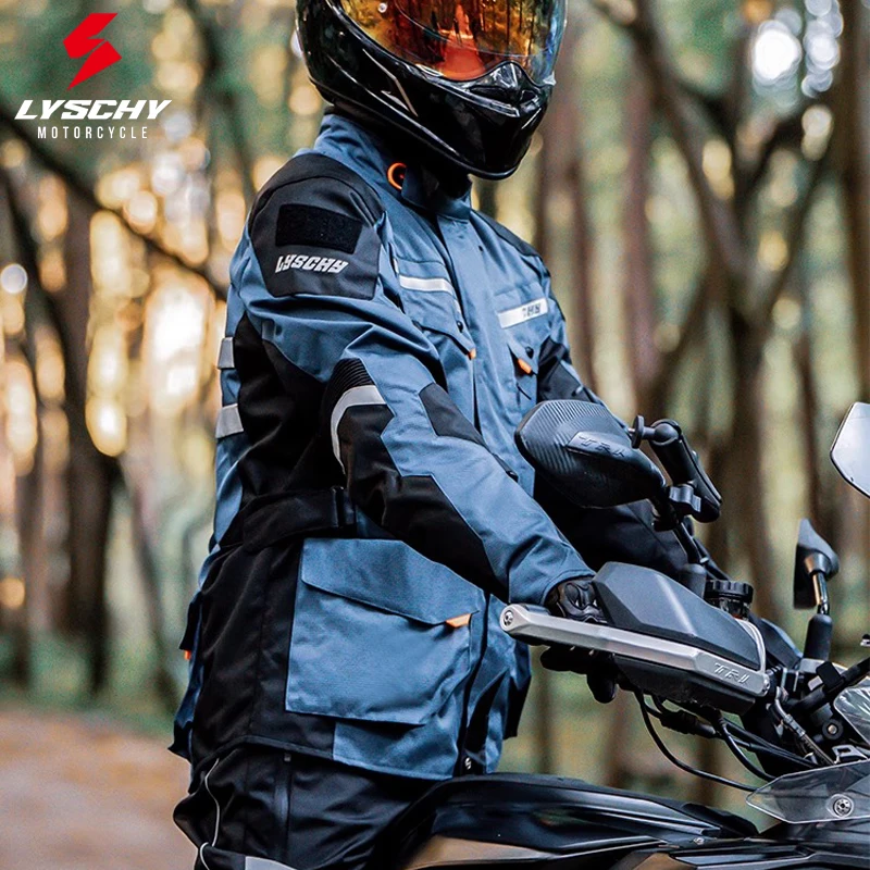 LYSCHY Motocross Jacket Pants Autumn Winter Waterproof Warm