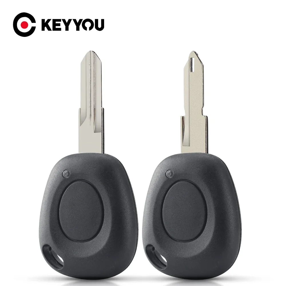 KEYYOU Soft / Hard Button Pad Car Key Case For Renault Megane Scenic Laguna Espace NE73 Blade VAC102 Blade