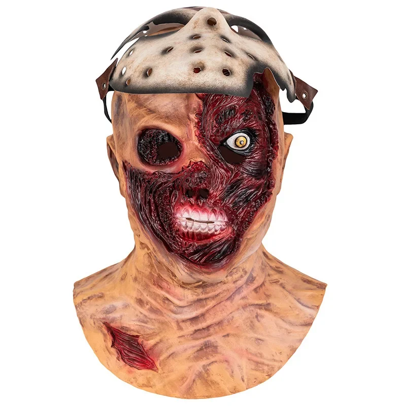 Máscaras de película de Cosplay de miedo, Viernes 13, Jason Killer, Disfraces de Halloween, accesorios, Carnaval de terror, vestido de fiesta, mascarada