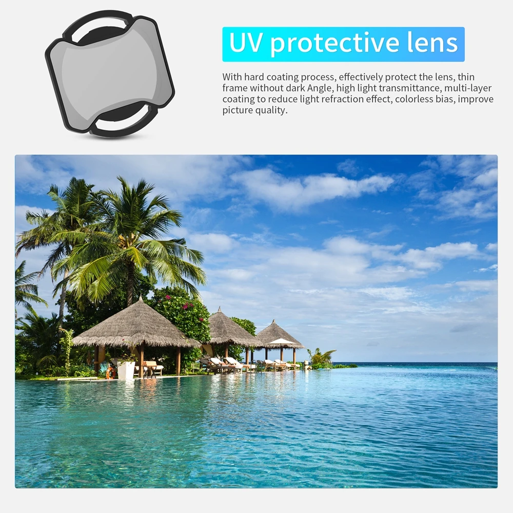RCSTQ ND Filter For DJI Avata 2 Optical Glass Lenses Adjustable Filter Set ND8 ND16 ND32 ND64 UV CPL Drone Lens Accessories - Image 4
