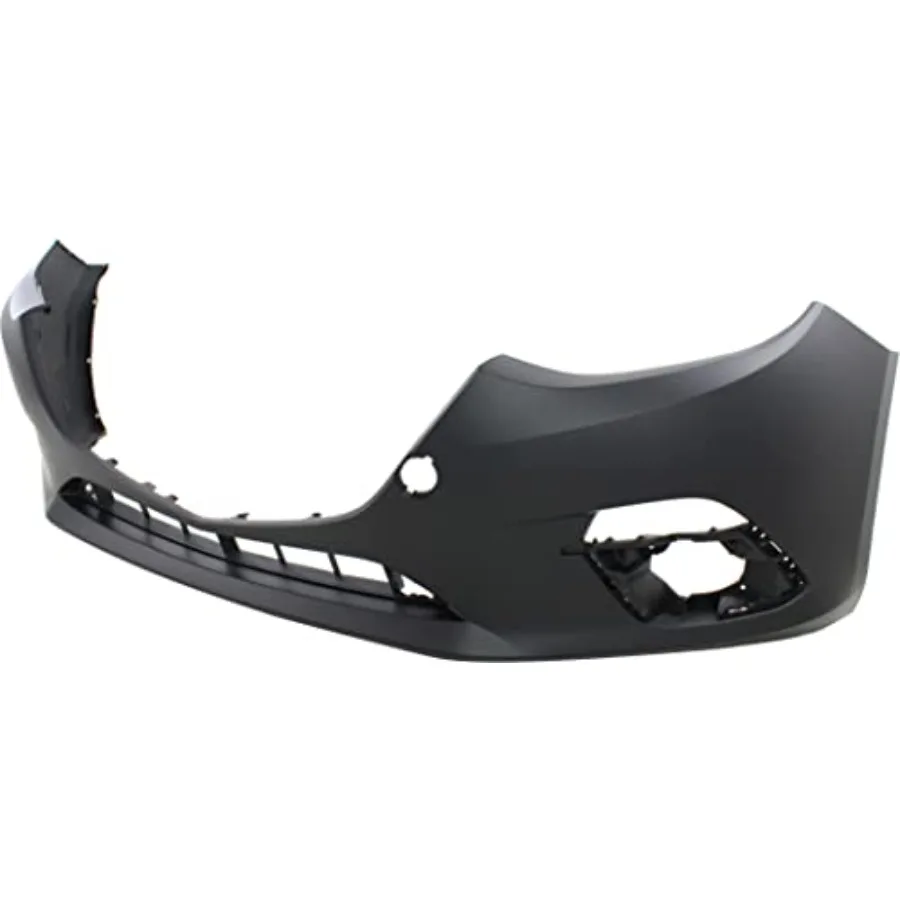 Front Bumper Cover Compatible With Mazda 3 Fits Mazda 3 Sport Primed for Enhanced Vehicle Aesthetics and Protection in Urban Dr