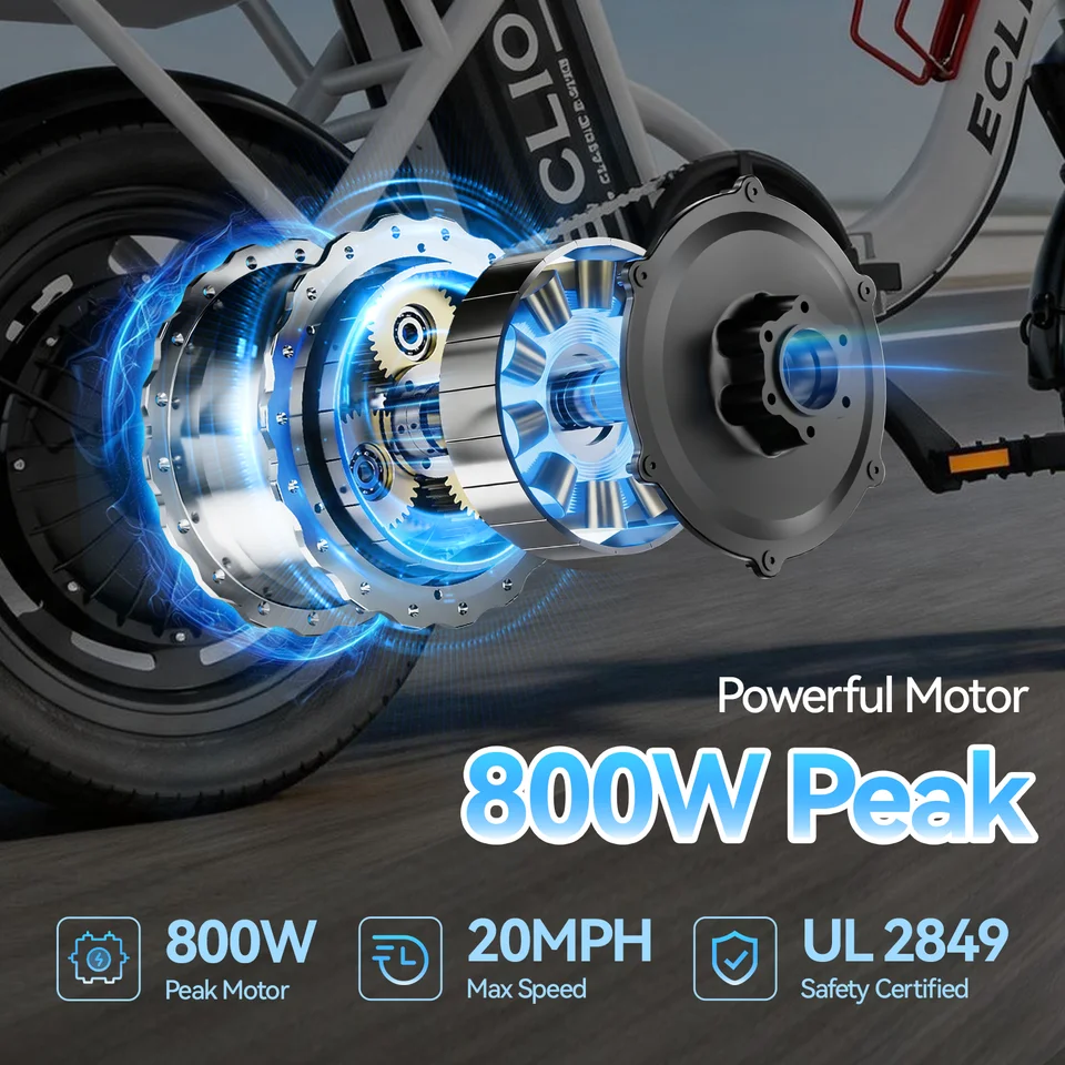 Folding Electric Bike, Electric Bicycle with 48V 14AH Removable Battery,  Electric Bike for Adults Teens,16'' Ebike image 3