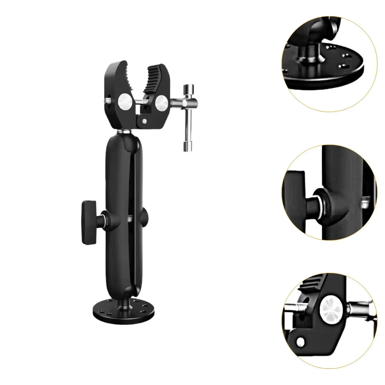 Trolling Motor Stabilizer Support Quick Release Clamp Replacement for Boating Sailing Pontoon Boats Flat Bottom Boats Bass Boats
