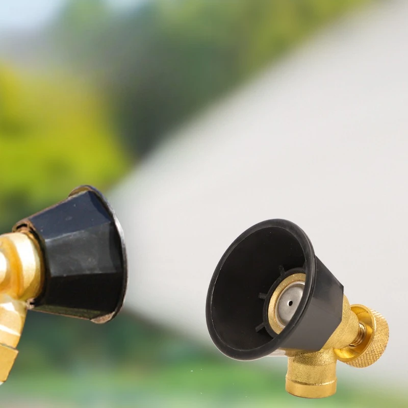 5pcs Brass Adjustable Spray Nozzle - High-Pressure Wind-Resistant Sprayer Head