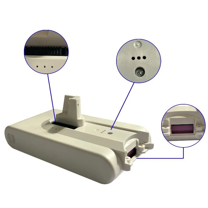 25.2 فولت 5000 مللي أمبير مناسبة للمكنسة الكهربائية Xiaomi Dream بطارية ليثيوم أيون V8/V9/V9P/V10/VVN3/VVN4/XR بطارية ذات سعة كبيرة