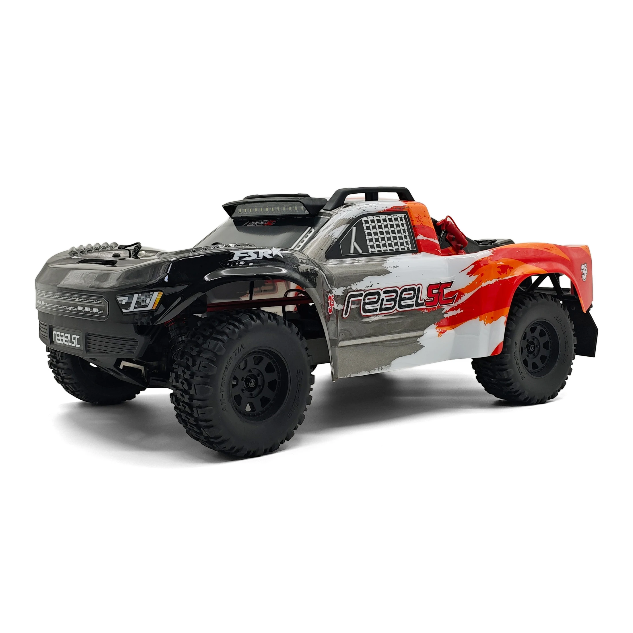 FSR 1/10 Rebel RC car brushless motor high-speed model vehicle short truck off-road vehicle gyroscope remote control 300 meters