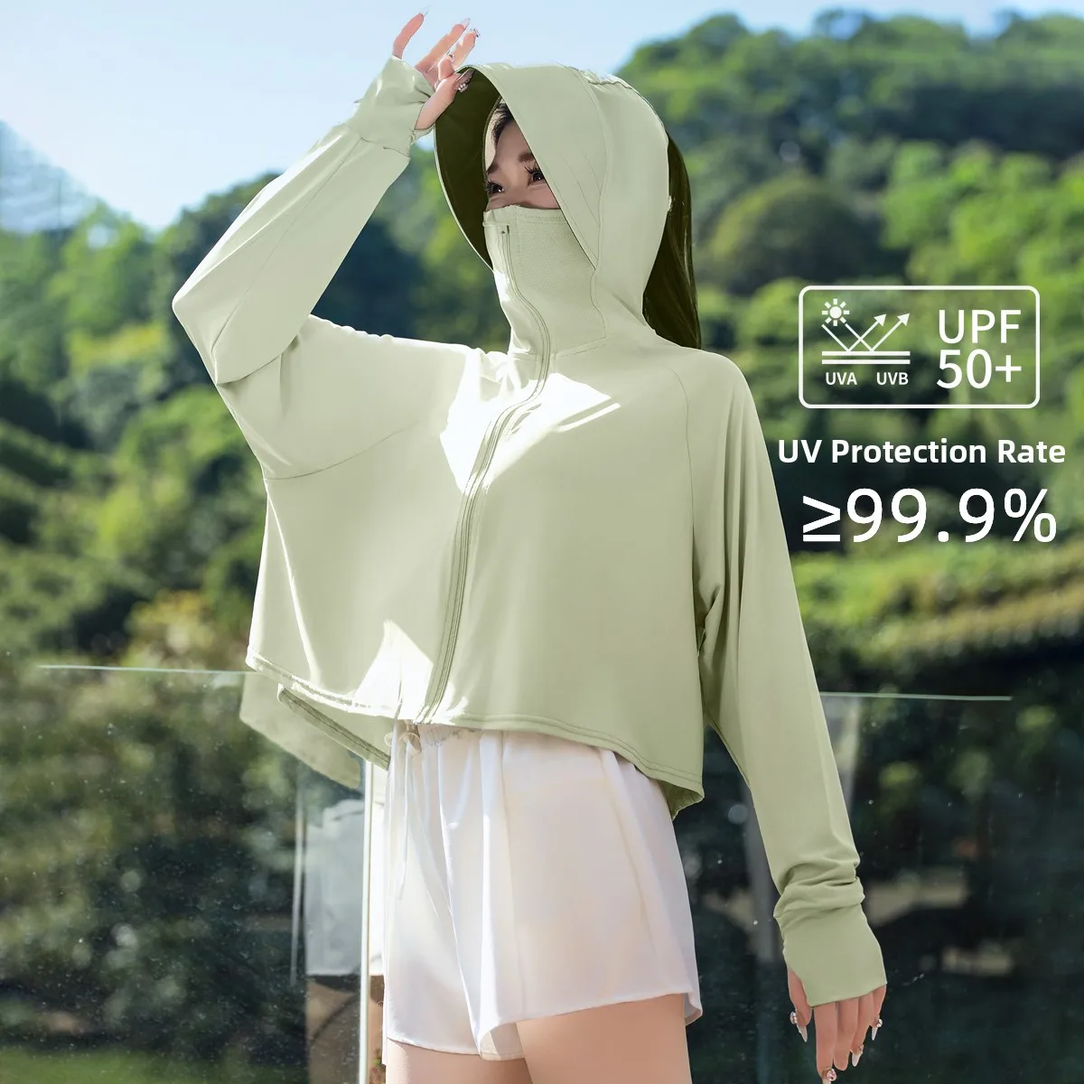 

Banana Le Women's Outdoor Lightweight UV Protection Clothing Spring 2024 Loose Fit UPF50+ Summer Sunscreen irt