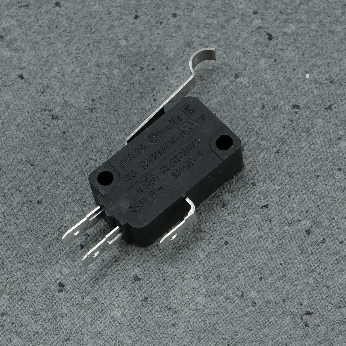 

12 Pcs Micro Switch Hinge Lever Electric Straight Handle Long Service Life Types