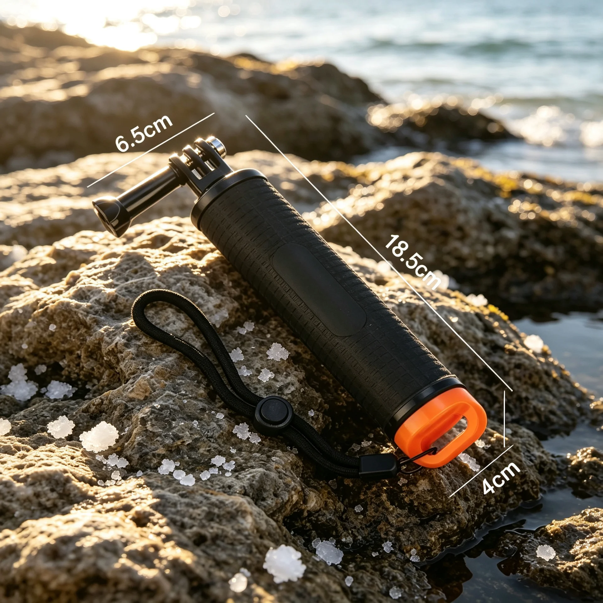 Universal Waterproof Floating Hand Grip for SJCAM SJ4000 DJI Action 3 4 5 Pro 6 Nano Diving Underwater Camera Accessories