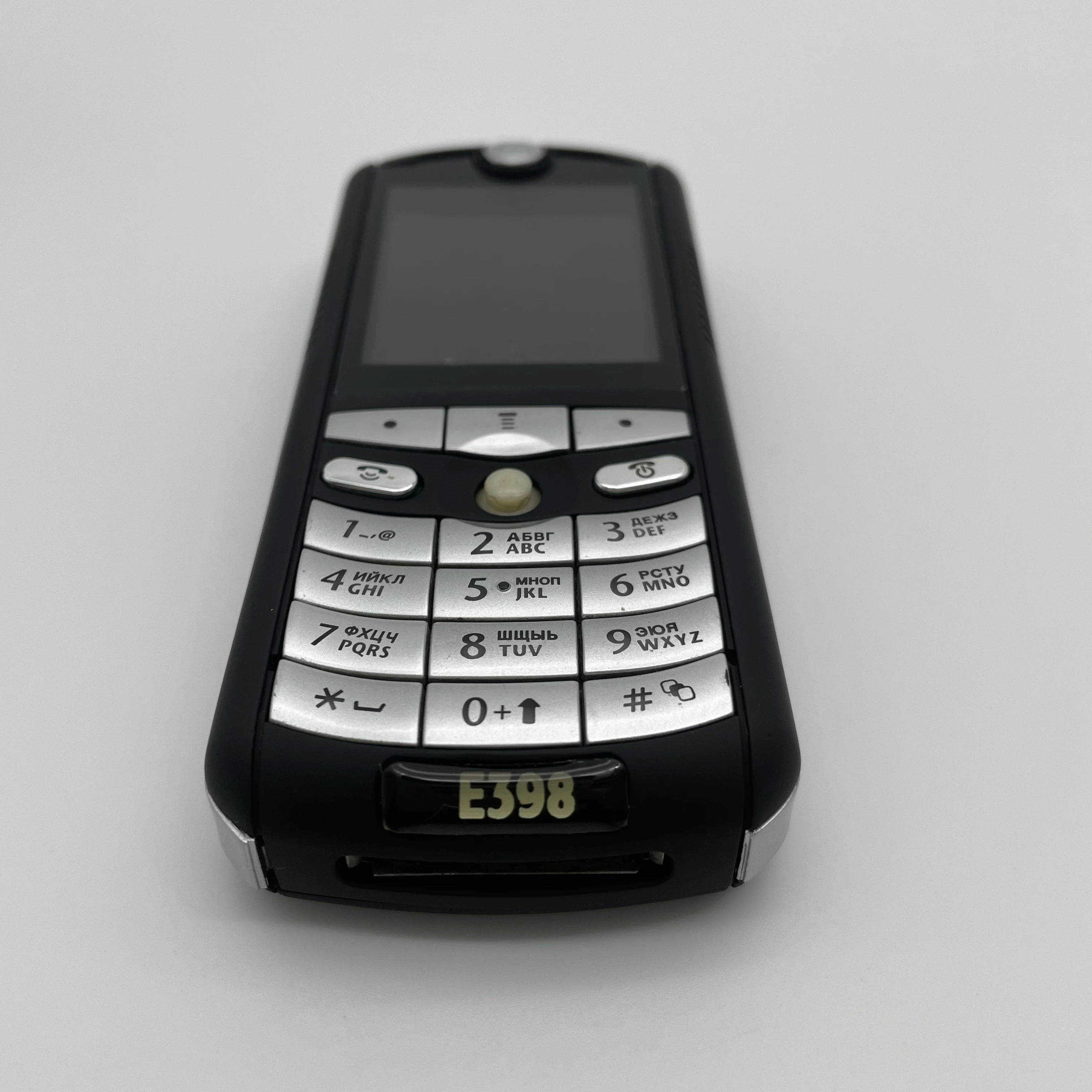 Refurbished Motorola E398 Original E398 0.3MP Detachable Battery 830mAh Cell Phone Wholesale Free shipping
