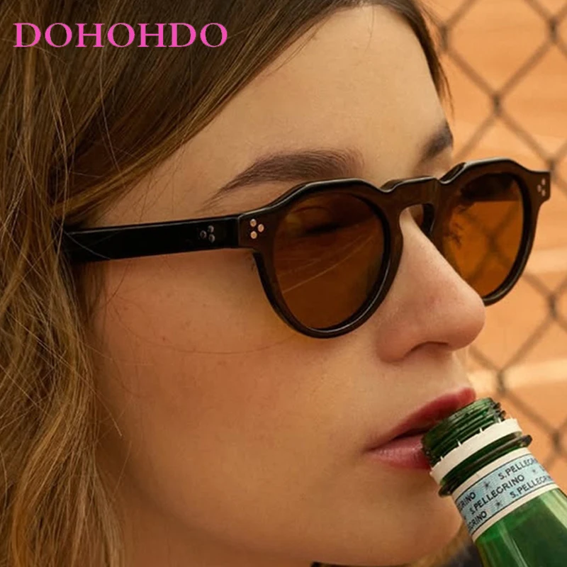 

Vintage Classic Small Round Frame Women Sunglasses Man Luxury Brand Designer Sunglasses Travel Driving Shades Unisex UV400 Очки