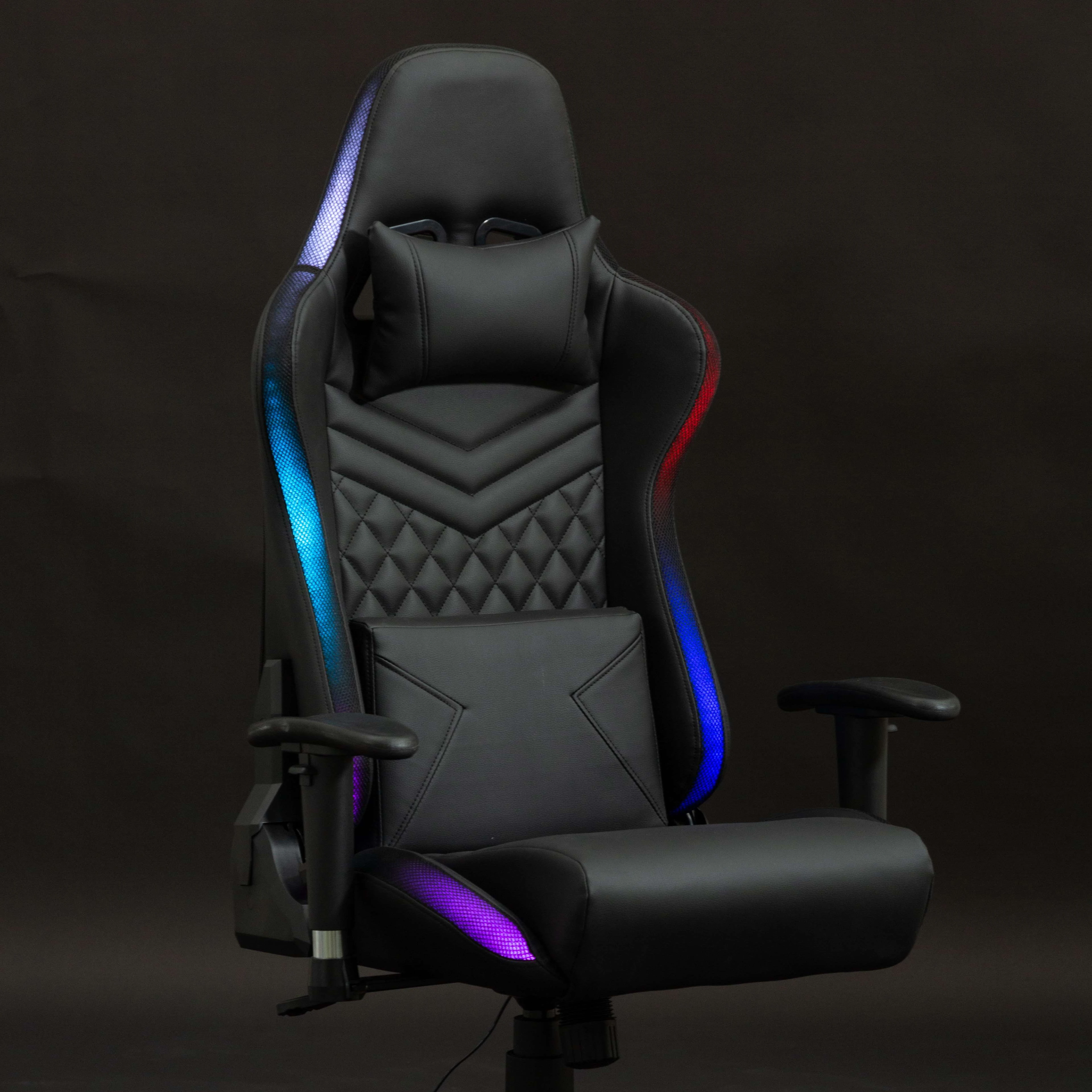 Hot selling RGB ergonomic sillas gamer pc computer lifting LED racing gaming chair