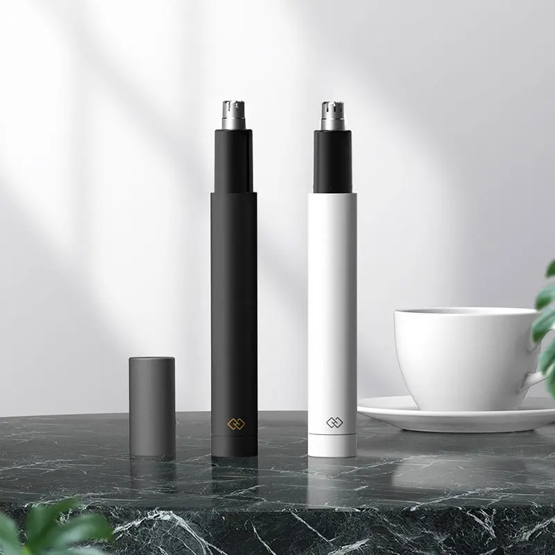 Xiomi Huanxing 미니 전기 코 헤어 트리머, HN1 날카로운 블레이드 바디 워시, 휴대용 미니멀리스트 디자인, 일상 사용 방수