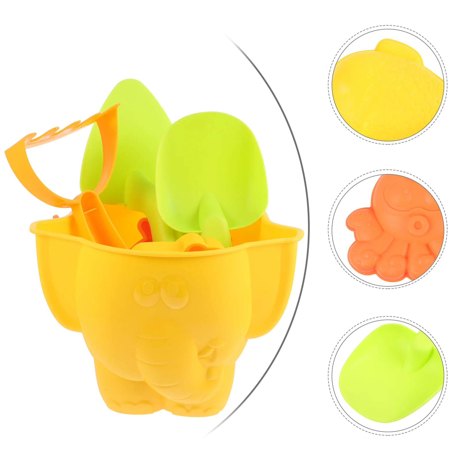 

Beach Toy Bucket Toys for Kid Plaything Educational Playthings Child Portable Sand Summer Childrens