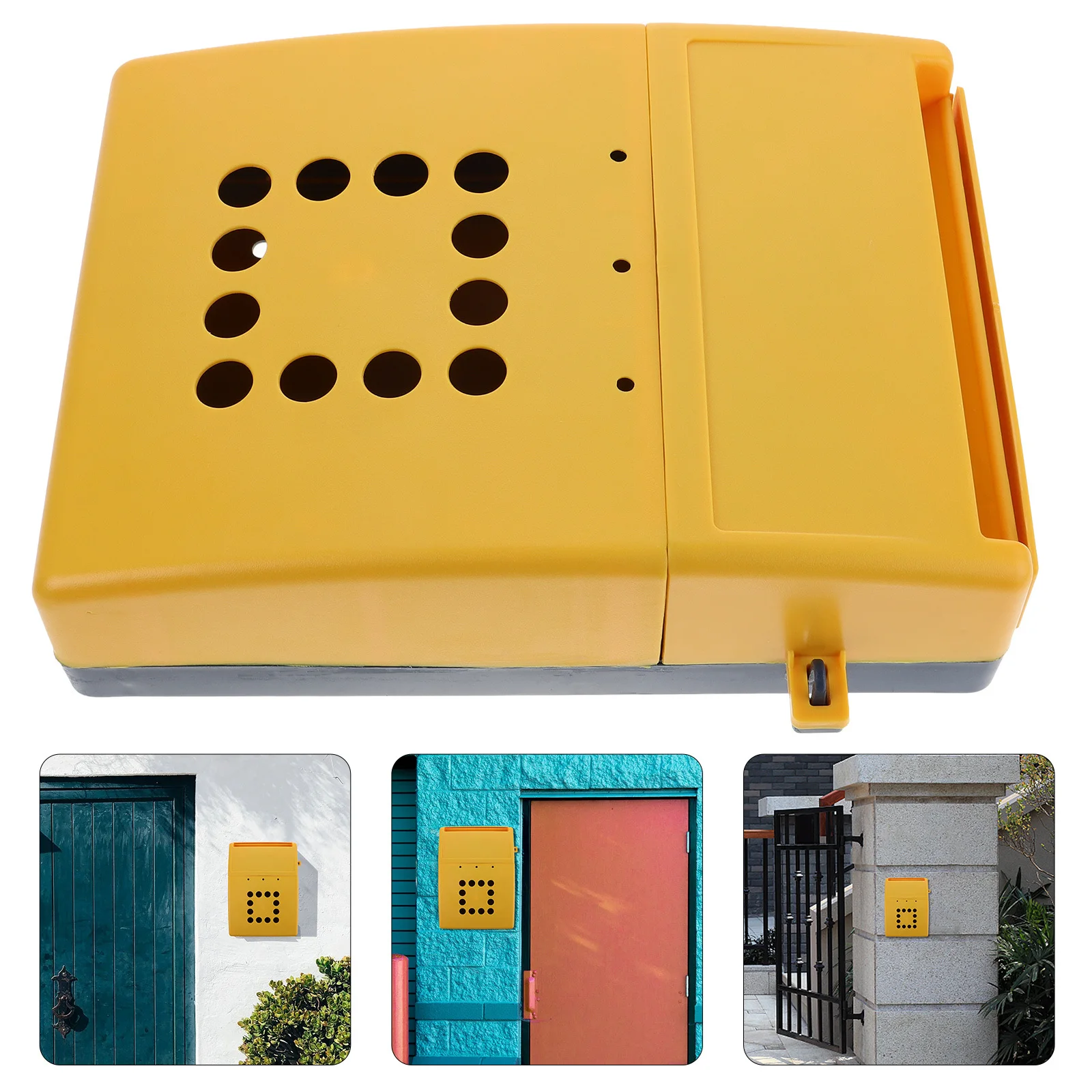 

Multifunctional Mount Mailbox Large Plastic Drop For Voting Donation Suggestion Box Classroom Office Cash Safe With Slot