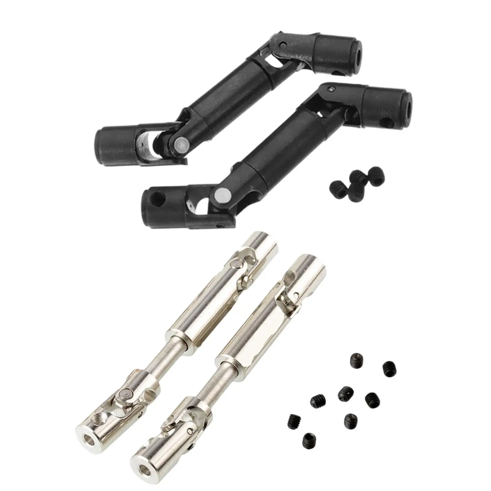 2x 1/12 RC Car Drive Shaft DIY RC Accessory for WPL D12 B14 B16 Trunk RC